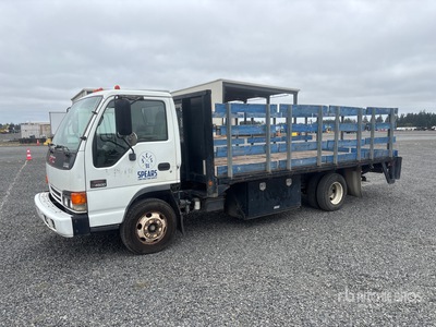 2005 GMC W4500 4x2 Flatbed Truck