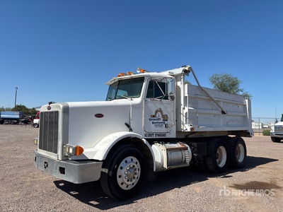 1988 Peterbilt 379 6x4 Camion à benne basculante Tridem