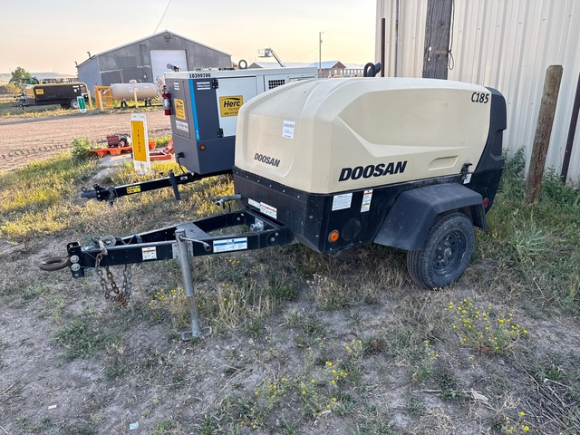 2021 Doosan C185WD0-T4F 185 cfm Mobile Air Compressor