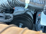 Engine with A/C Compressor