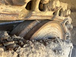 Undercarriage with Right Front Idler