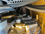 Engine with A/C Compressor