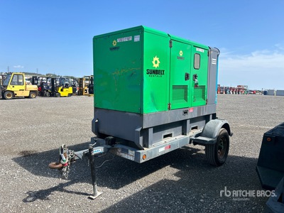 2017 Atlas Copco PAS100HF Trailer-Mounted مضخة مياه