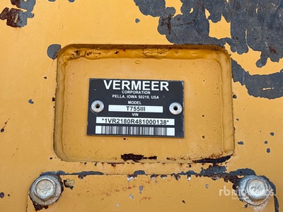 2008 Vermeer T755 Tracked Trencher