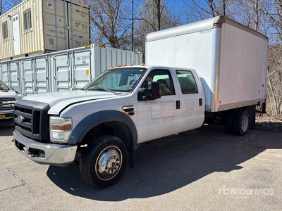 2008 Ford F-450 4x2 Camion fourgon (Inoperable)