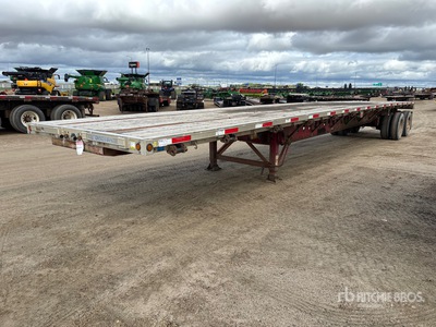 2009 Lode King 48 ft T/A Remolque caja abierta