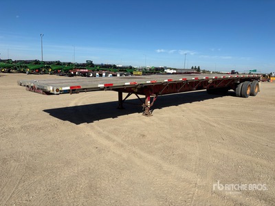2009 Lode King 48 ft T/A Pritsche Anhänger