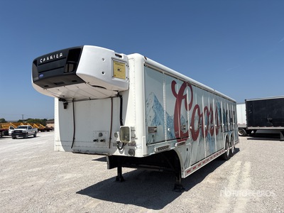 1992 Hackney 16 Bay Refrigerated T/A Beverage Trailer