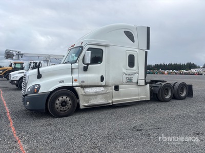 2018 Freightliner Cascadia 125 6x4 Tracteur Routier Couchette (Inoperable)