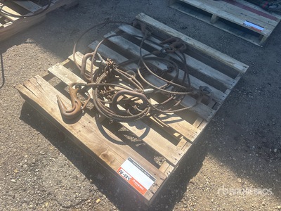Quantity of (2) Cable Sling Rigging