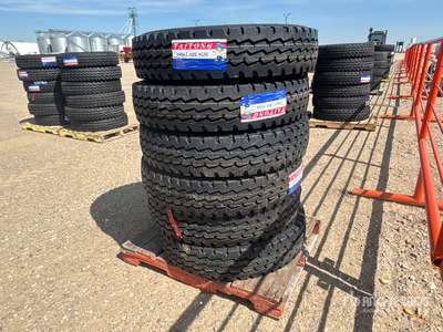 Quantity of (6) Taitong 11R24.5 Truck Tires (Unused)