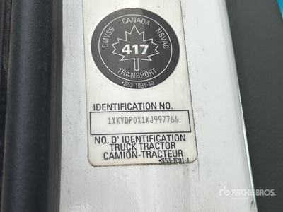 2019 Kenworth 310 6x4 T/A Sleeper Truck Tractor