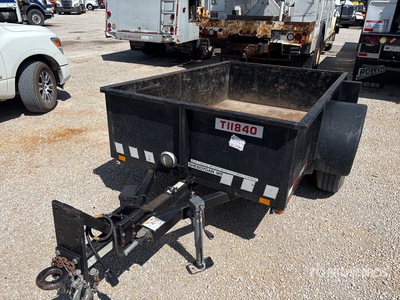 2003 Chilton 8 ft S/A Dump Utility Trailer