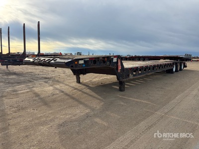 2003 K-Line 55 ton 53 ft Tri/A Remolque de Cuello Abatible