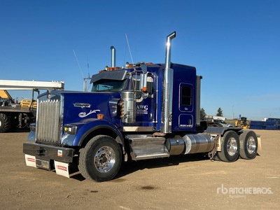 2021 Kenworth W900 6x4 Logging 3- Achs Sattelzugmaschine mit Schlafkabine