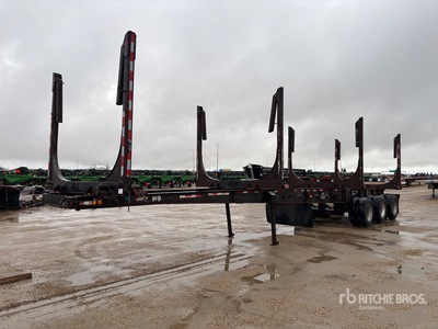 2004 Arctic HR48TR 48 ft Tri/A Hayrack مقطورة جذوع