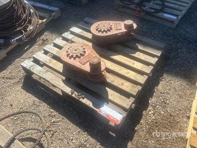 Quantity of (2) McKissick 60 ton Hook Block