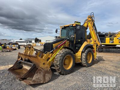 2008 Cat 444E 4x4x4 Backhoe Loader