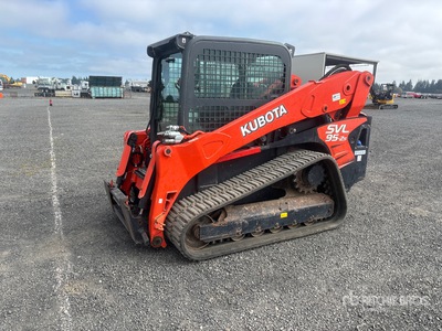 2019 Kubota SVL95-2S High Flow Chargeuse sur rails compacte