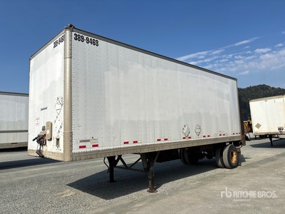 2007 Manac 28 ft S/A Van Trailer