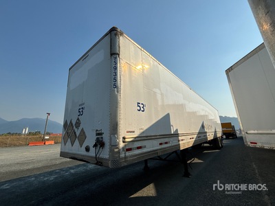 2013 Manac 53 ft x 102 in T/A Semi-remorque fourgon