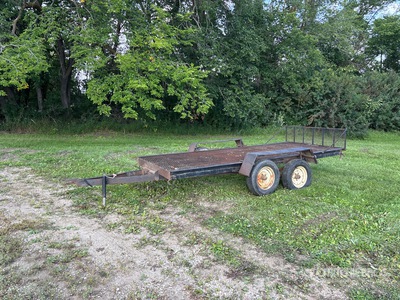 14 ft T/A Custom Built Utility Trailer
