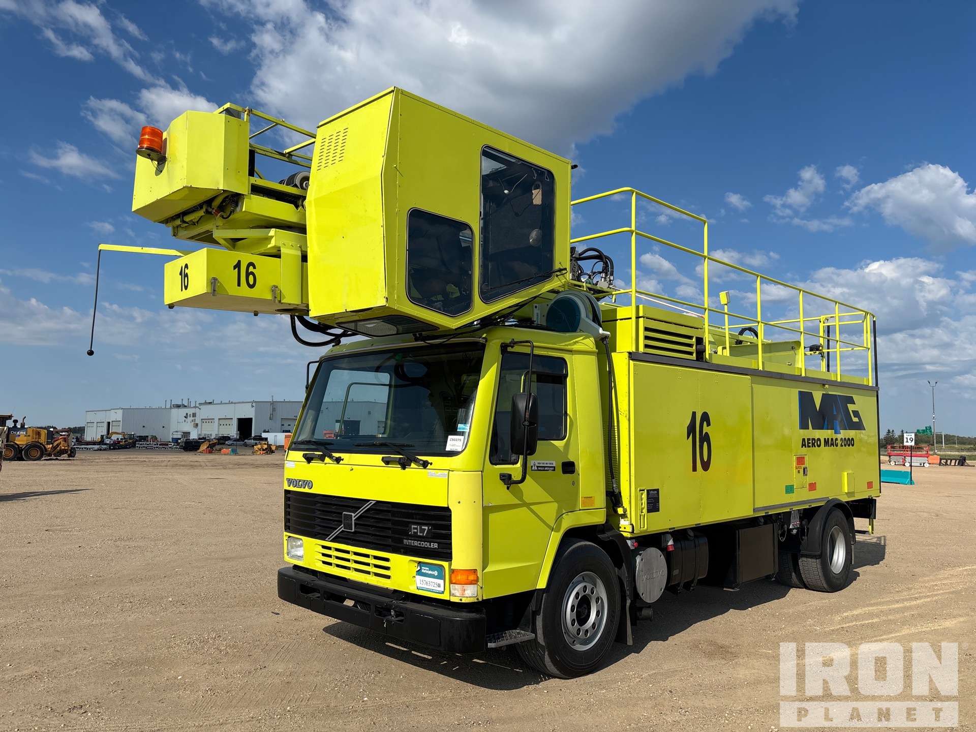 1992 Volvo FL7 4x2 Camion descongelador
