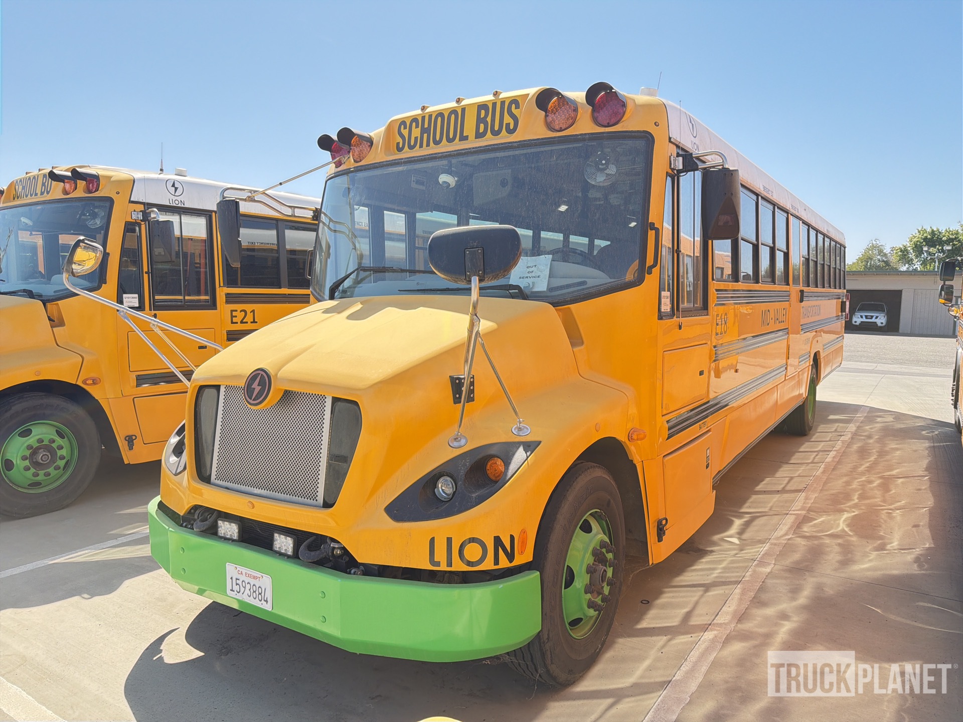 2020 Lion 4x2 71-Seat School Electric Bus