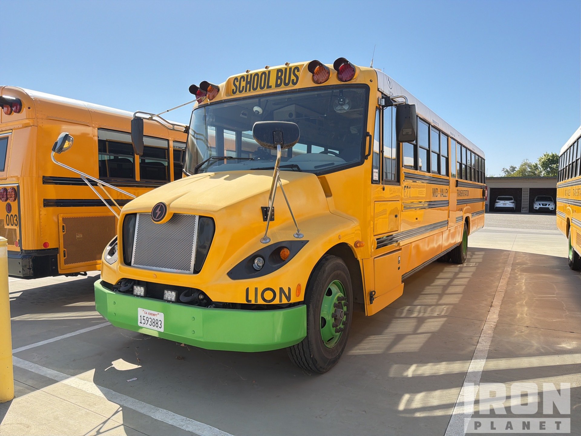 2020 Lion 4x2 71-Seat School Electric Bus