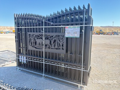 Quantity of (6) 2026 KJ K0720-6 20 ft x 7 ft Wrought Iron Bi-Parting Brama wjazdowa (Unused)