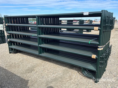 Quantity of (18) 2026 BYT MSP120 12 ft x 5 ft Livestock Panel (Unused)