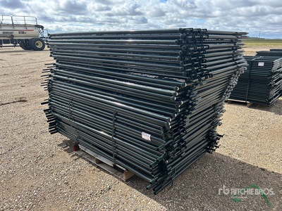 Quantity of (40) 2025 BYT MSPP07 7 ft x 4 ft 3 in Mesh Vee Paneel (Unused)