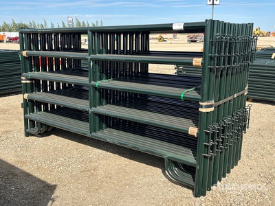 Quantity of (18) 2026 BYT MSP96 9 ft 6 in x 5 ft Livestock Panel (Unused)