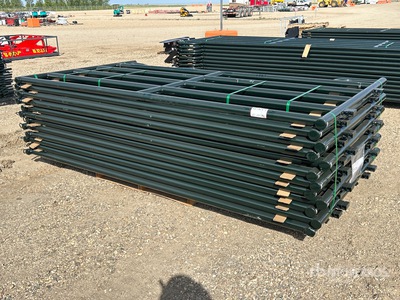 Quantity of (12) 2026 BYT MSP96 9 ft 6 in x 5 ft Livestock Panel (Unused)
