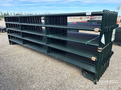 Quantity of (18) 2026 BYT MSP160 16 ft x 5 ft Livestock Panel (Unused)