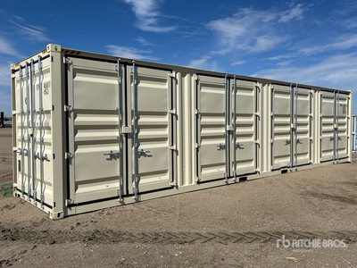 2026 40 ft High Cube Multi-Door Storage Container