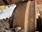 Undercarriage with Left Idler