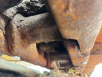 Undercarriage with Left Track Bushings