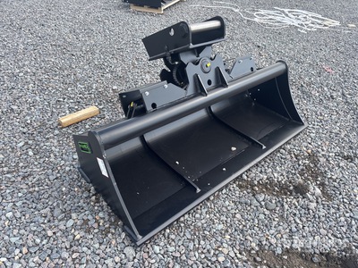 2026 Haener HHG5180-MS08A 1800 mm Q/C Hydraulic Tilting Excavator Bucket (Unused)