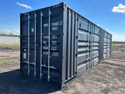 2026 40 ft High Cube Multi-Door Storage Container