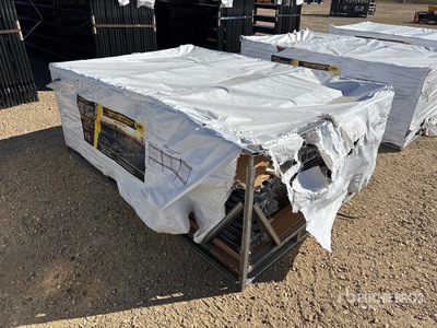 Quantity of (20) 2026 EMC (148FT) 7 ft x 5 ft Wrought Iron 柵 (Unused)