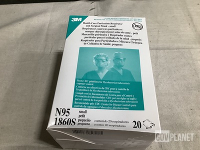 (128) Boxes of 3M 1860 N95 Surgical Masks