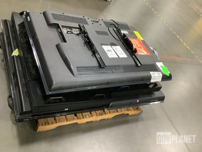 (9) Assorted Flat Screen Televisions