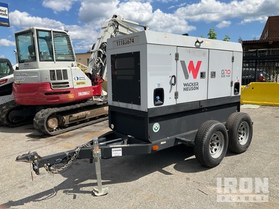 2021 (unverified) Wacker G70 T4F 58 kW Mobile Zestaw prądotwórczy