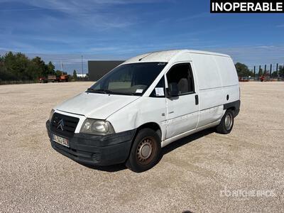 2004 Citroen Jumpy HDI Vehicule Utilitaire Cargo Van (Inoperable)