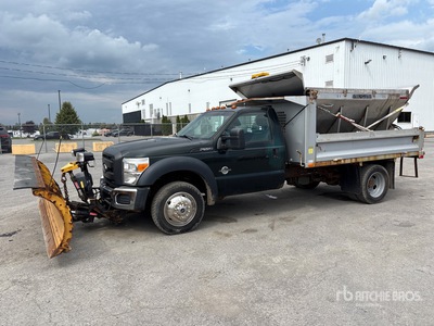 2015 Ford F-550 4x2 Snow Plow Truck