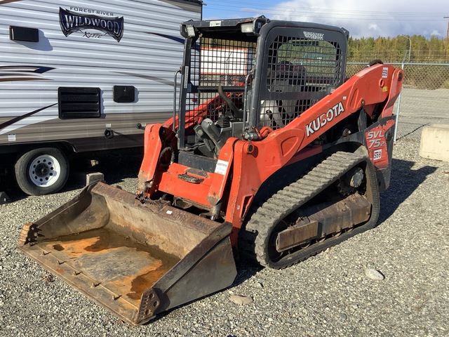 2017 Kubota SVL75-2 Two-Speed Compact Track Loader