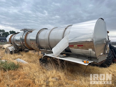 1997 BRENNER 6800 gal T/A A-Train Lead 43' T/A Semi-Tanker Tanker Trailer