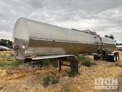 1992 POLAR T/A A-Train Lead 42' T/A Milk tanker Tanker Trailer