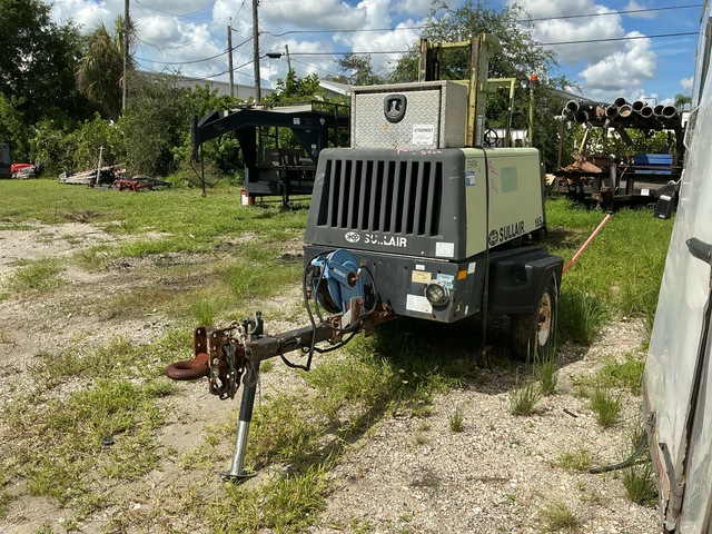 2012 Sullair 185 185 cfm Mobile Air Compressor
